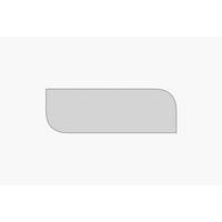 WANDSPIEGEL Radiance Silber 40x120 cm - Silberfarben, Holzwerkstoff (40/120/2cm) - moebel17