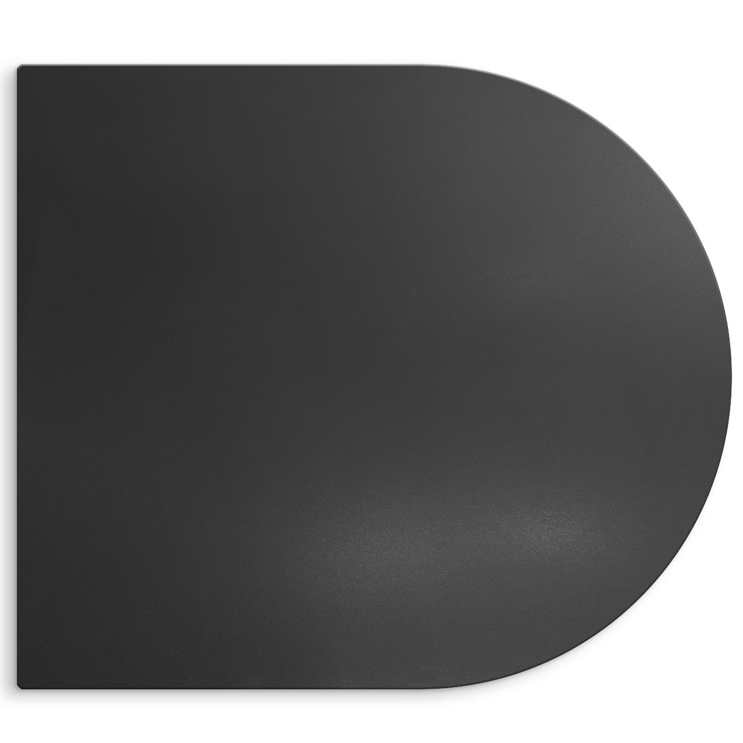 FUNKENSCHUTZPLATTE Grillunterlage Metall Schwarz 80x70 cm - Schwarz, Metall (80/70/0.1cm) - ArtPrintCave
