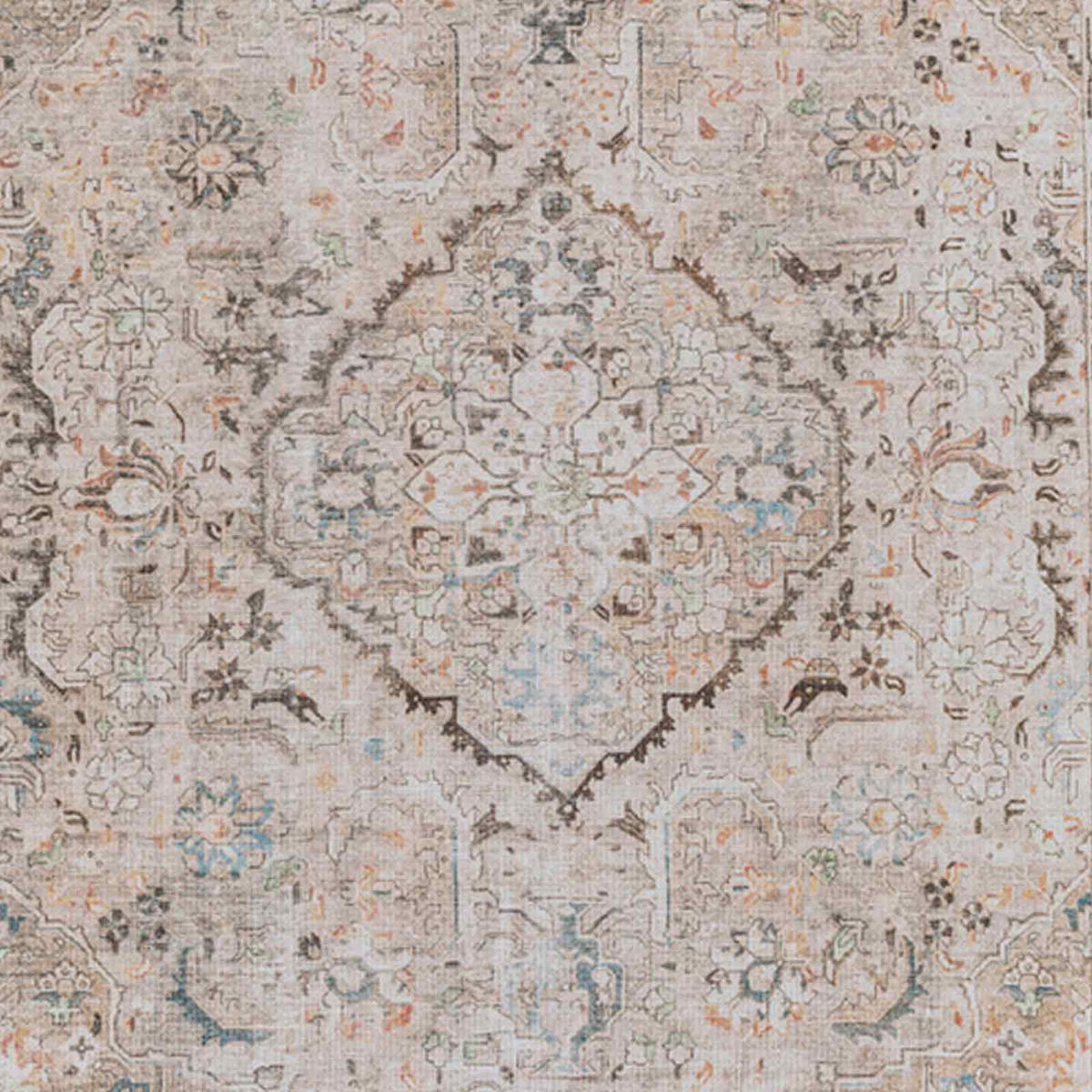 TEPPICH Maschinenwaschbar 200/275 cm Taupe - Taupe, Textil (200/275cm) - LIVABLISS