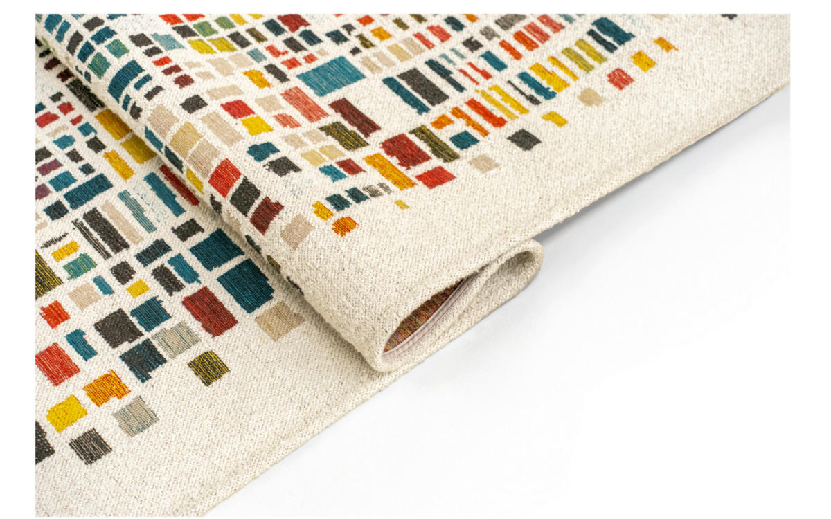 TEPPICH modern Flachgewebe BOXY Mehrfarbig 170 x 240 cm - Multicolor, Textil (170/240cm) - Novatrend