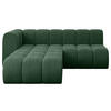 ECKSOFA modulares Sofa Darnel-L1 - 205x177x70 cm Grün - Grün, Holzwerkstoff/Textil (205/177cm) - ALTDECOR
