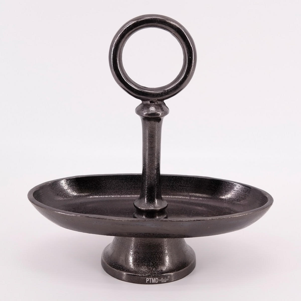 ETAGERE 30x15x32 cm, Aluminiumguss - Rostfarben, Metall (15/32/30cm) - PTMD Collection