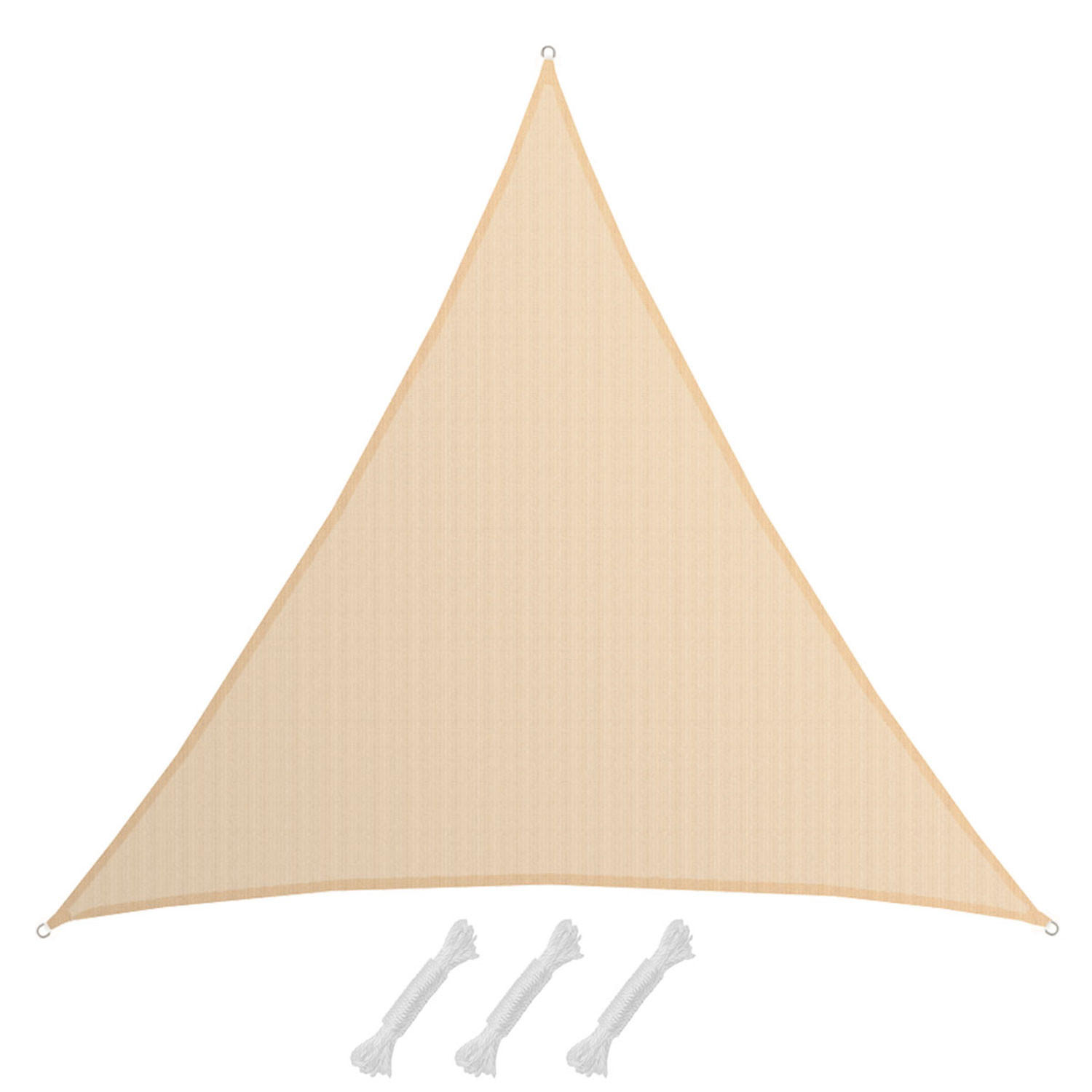 SONNENSEGEL Luftdurchlässig 800 cm Beige - Beige, Kunststoff (800/800cm) - Amanka