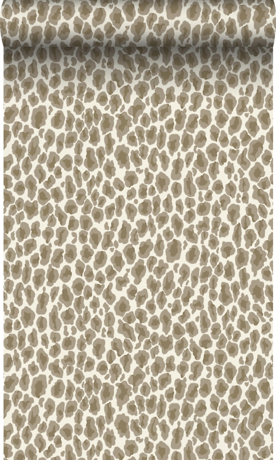 TAPETE Leopardenmuster 53 cm x 10.05 m - Gelb, Papier (53/1000cm) - Origin Wallcoverings