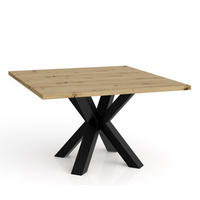 TISCH Artisan Eiche NEO Quadratisch Metallgestell 80x80 cm - Eiche Artisan, Holzwerkstoff (80/80/45cm) - Sepro Meble