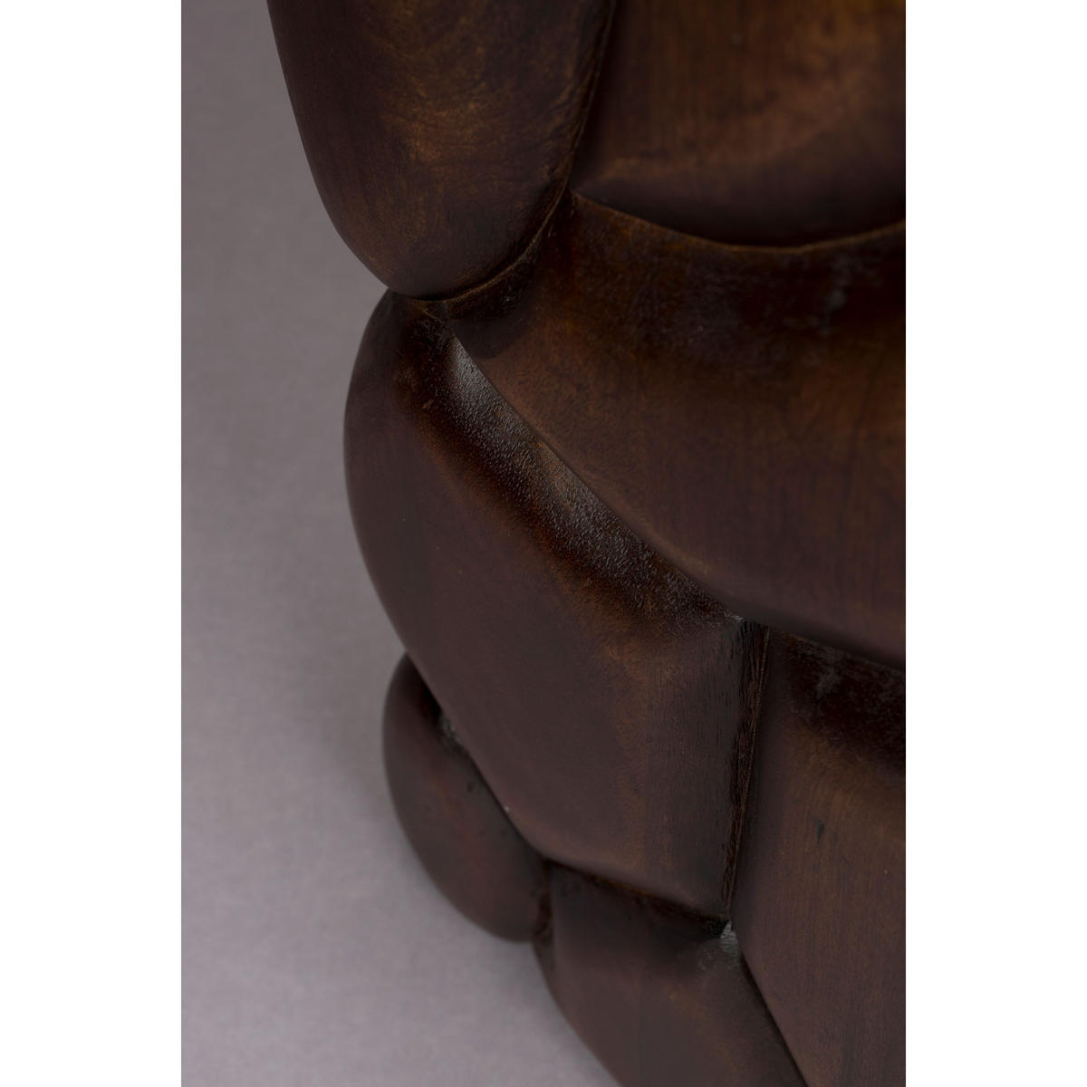 BEISTELLTISCH Brooklyn - Braun, Holz (30/30/45cm) - Dutchbone