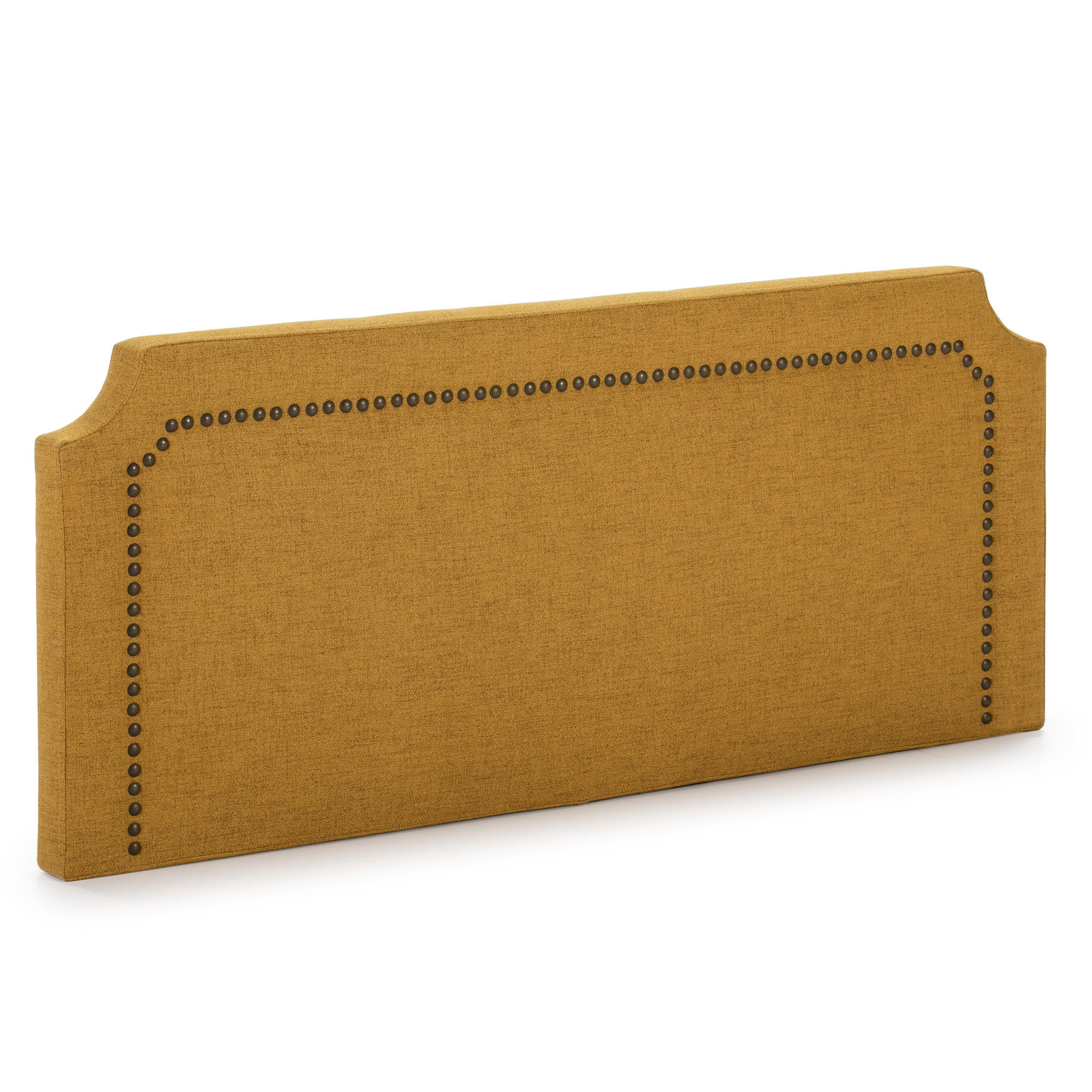 KOPFTEIL 140x60 cm Leonor Senf - Dunkelgelb, Textil (8/60/140cm) - VS Venta-stock