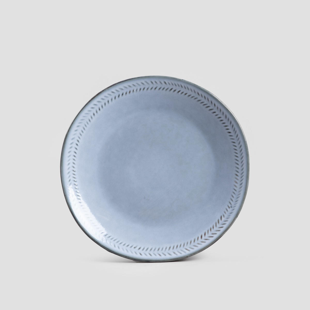 DESSERTTELLER Bluejeans blau 23 cm 6er-Set - Blau, Keramik (23cm) - Homla