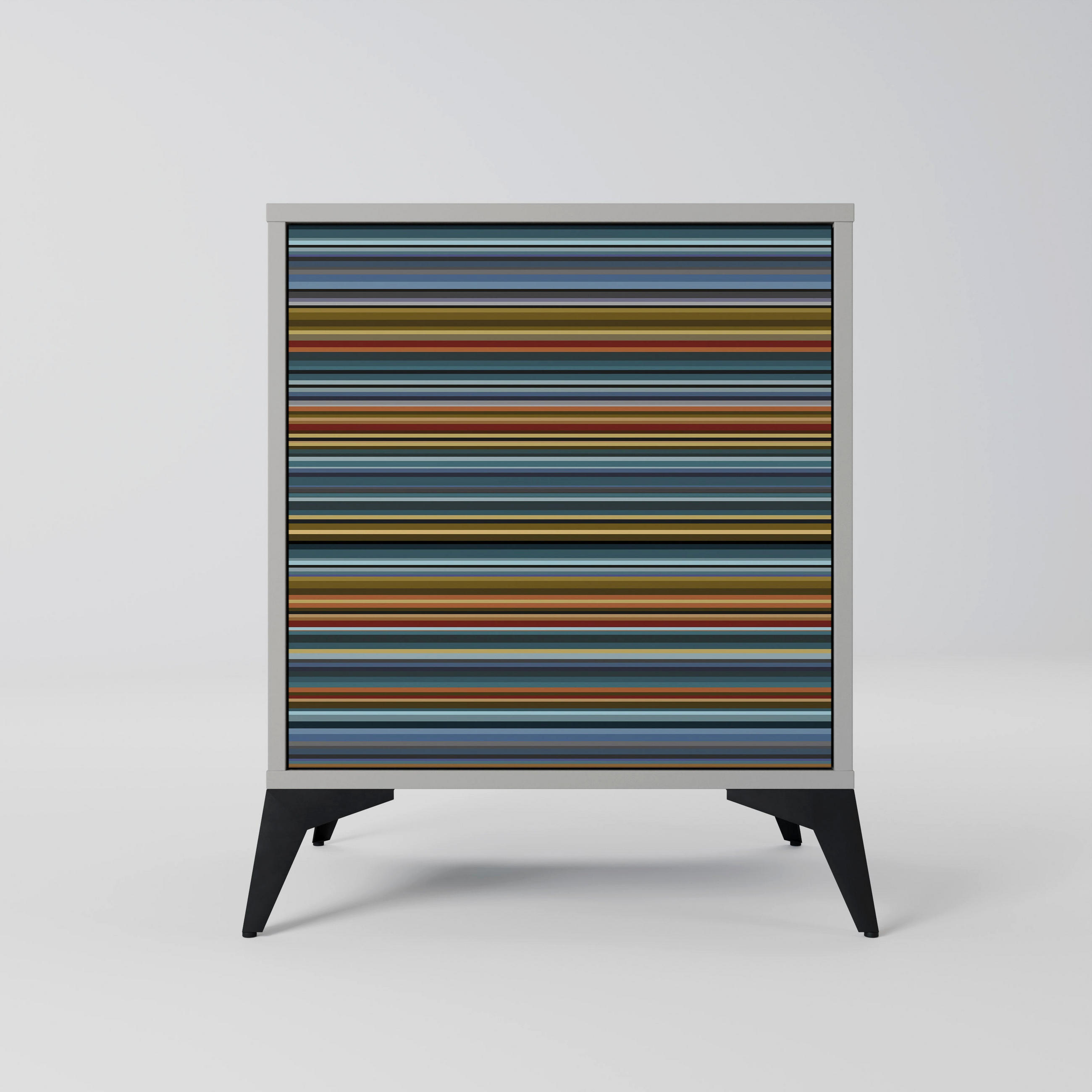SpaceRebels Sideboard Grau 57.5x70.5x42 cm