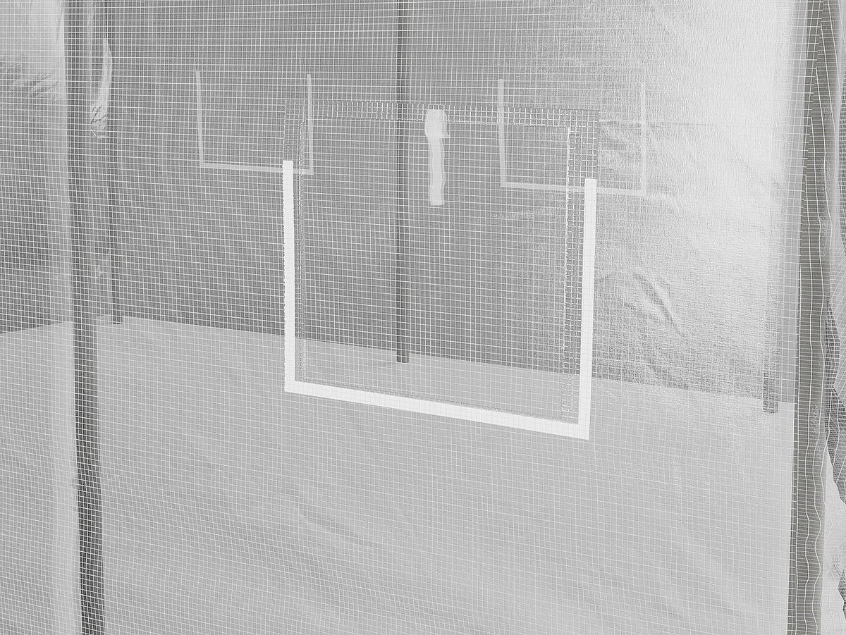 FOLIENGEWÄCHSHAUS - 300cm x 400cm - Polyethylen - weiß - ALOCASIA - Weiß, Kunststoff (300/200/400cm) - Vente-Unique