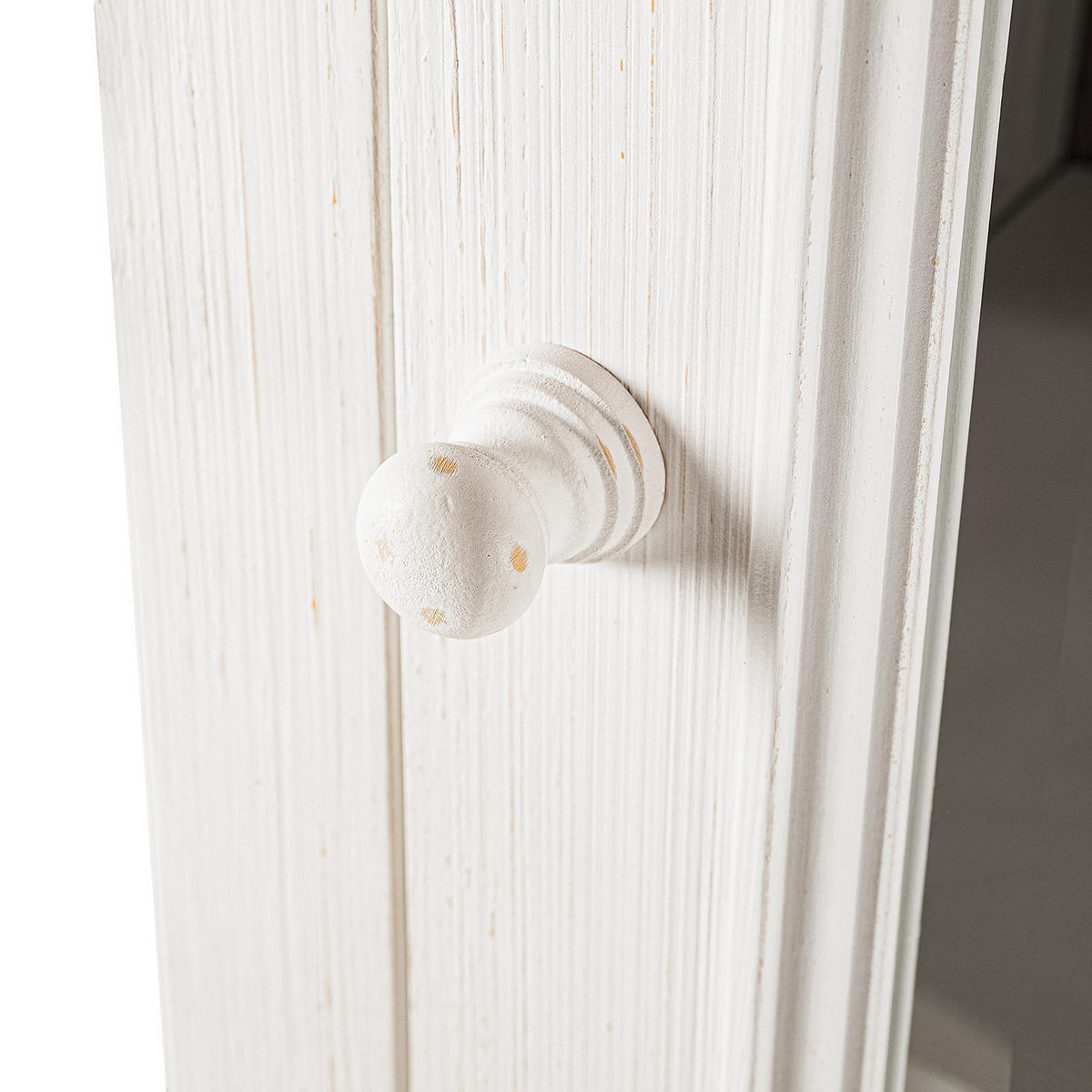 STANDVITRINE - Kiefer massiv - Kieferfarben, Holz (65/179/45cm) - home24