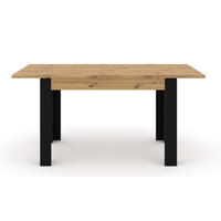 ESSTISCH Artisann 160/76/80 - Eiche Artisan, Holzwerkstoff (80/160/76cm) - RAUMHIRSCH FURNITURE