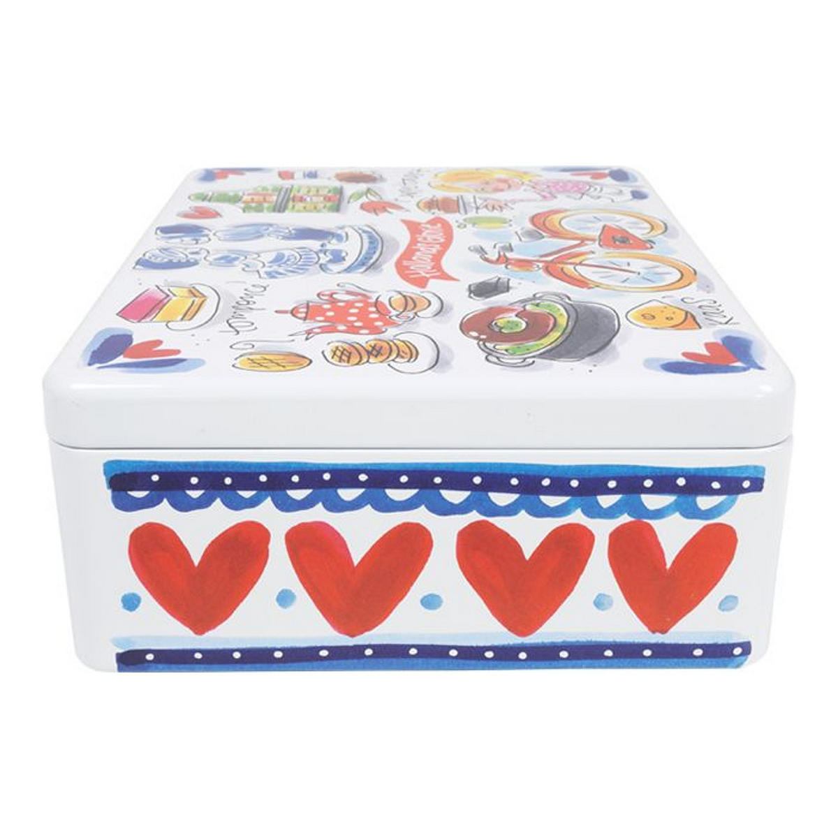 TEEDOSE Holland in Bunt - 20 x 15,5 x 7cm - Multicolor, Metall (20.3/7/15.7cm) - Blond Amsterdam