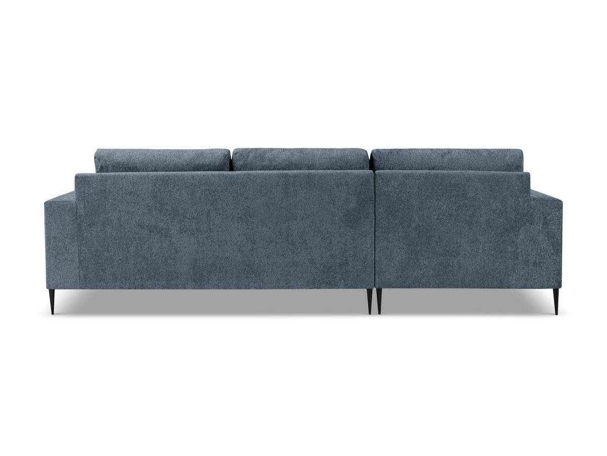 4-SITZER-SOFA Chenille Stoff Grün - Schwarz/Olivgrün, Holzwerkstoff/Kunststoff (244/70/102cm) - LaMiaSofa