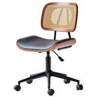 DREHSTUHL Stoff Schwarz - Schwarz, Textil (49/85/52.5cm) - Nordlys