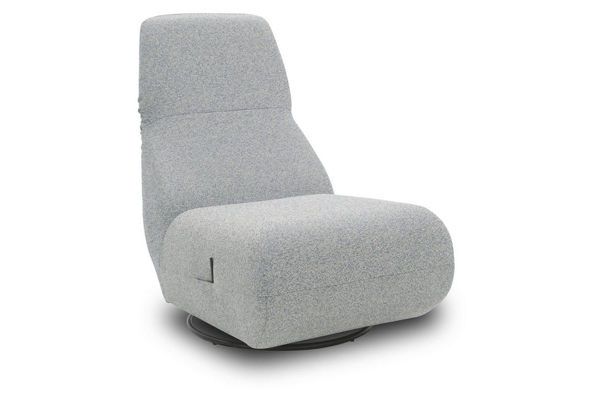 GARTENLOUNGE-RELAXSESSEL 2 Branwen 68x67x88 mit Outdoorbezug in blau - Blau, Kunststoff (68/67/88cm) - 58aufmkessel