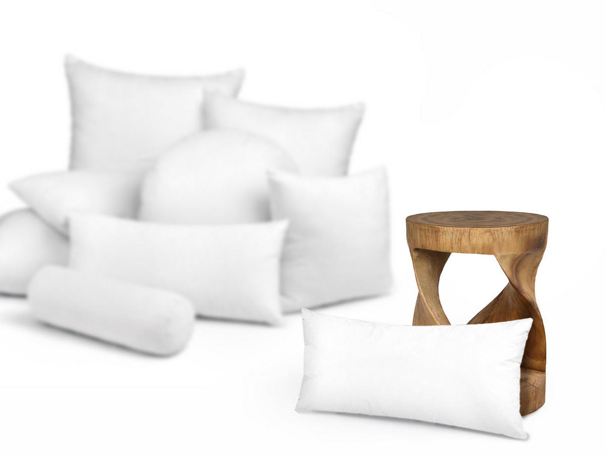 FEDERKISSEN Publik 30/70 cm - Creme, Textil (30/70cm) - beties Heimtextil