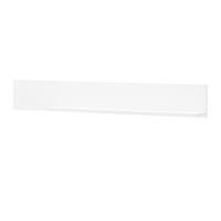WANDBOARD weiß matt, Wandregal 150 cm - Weiß, Holzwerkstoff (150/22/21cm) - Furn.Design