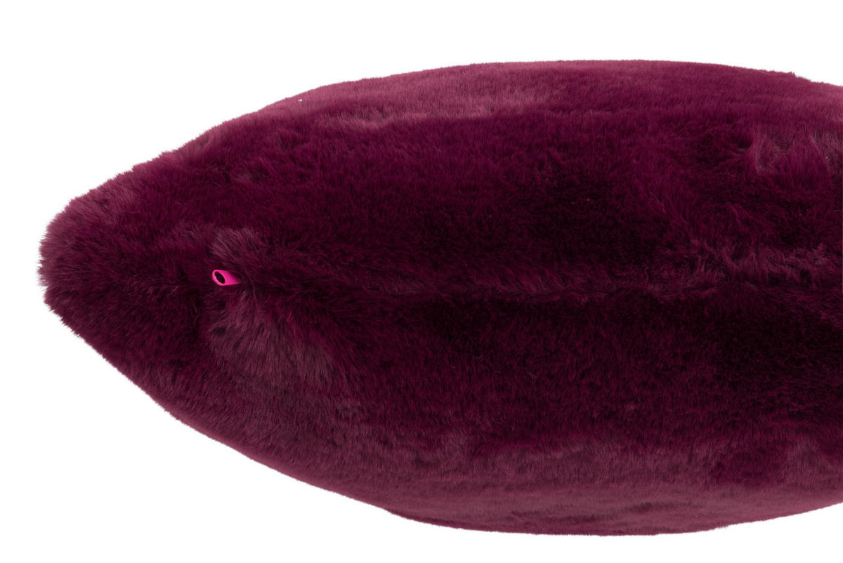 KISSEN CUTIE - Pelz - Blau - Lila, Fell (45/45cm) - J-Line