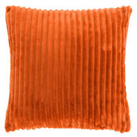 DEKOKISSEN Dez Orange 45/45/8 cm - Orange, Textil (45/45cm) - Unique Living