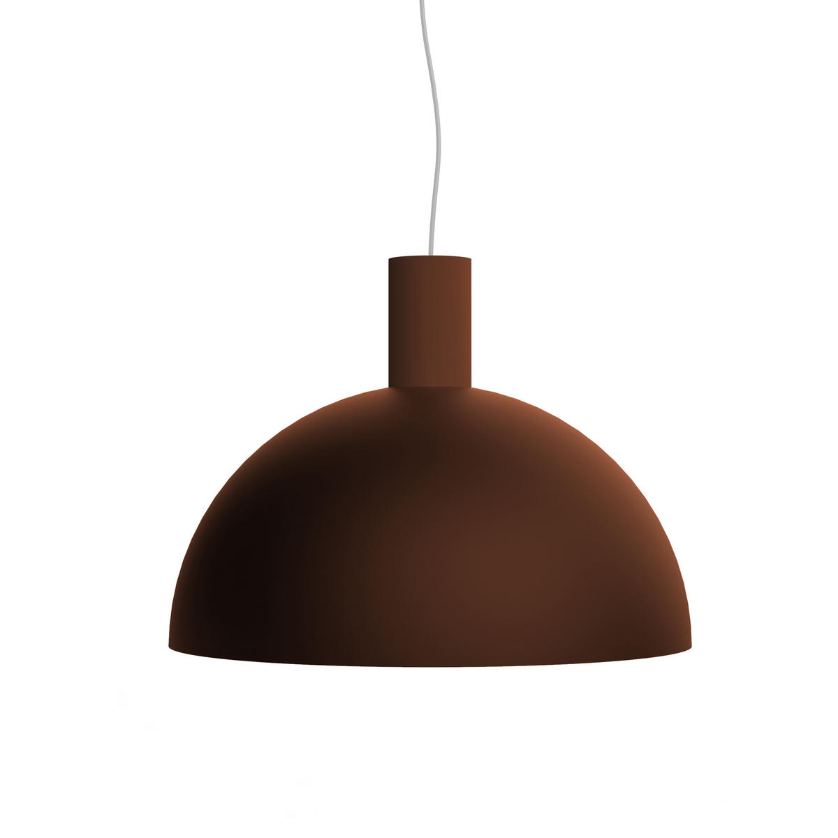 HÄNGELEUCHTE - Dunkelbraun, Metall (40/40/25cm) - Lumicom