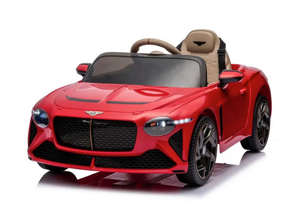 KINDER ELEKTROAUTO Bentley Bacalar rot - Rot, Kunststoff (108/65/45cm) - TPFLiving