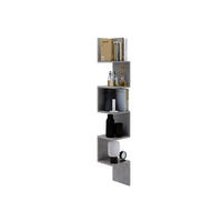 WANDREGAL Grau 159/22/28cm - Grau, Holzwerkstoff (28/159/22cm) - CraftPAK