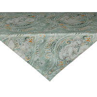 MITTELDECKE Hellas salbei 100% Baumwolle 80/80 cm - Salbeigrün, Textil (80/80cm) - beties Heimtextil