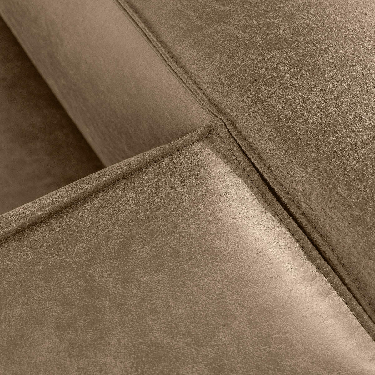 ECKSOFA RECHTS FEROX, Beige - Beige, Holz/Holzwerkstoff (300/175cm) - KONSIMO®