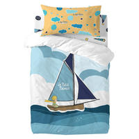 BETTBEZUG 2er-Set teiliges navigateur 100x120 cm (kinderbett) mehrfarbig - Multicolor, Textil (100/120cm) - Happy Friday