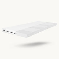 BABYMATRATZE 60x120 – Wendematratze H2/H3, 7-Zonen, Bezug abnehmbar - Weiß, Textil (60/120cm) - Schlaftroll