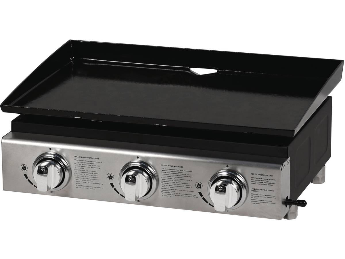 PLANCHA presto 3 Grau - Grau, Metall (39/20/58cm) - Habitat Garten