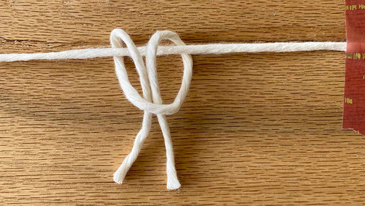 DIY Boho Kissen - so wird geknüpft