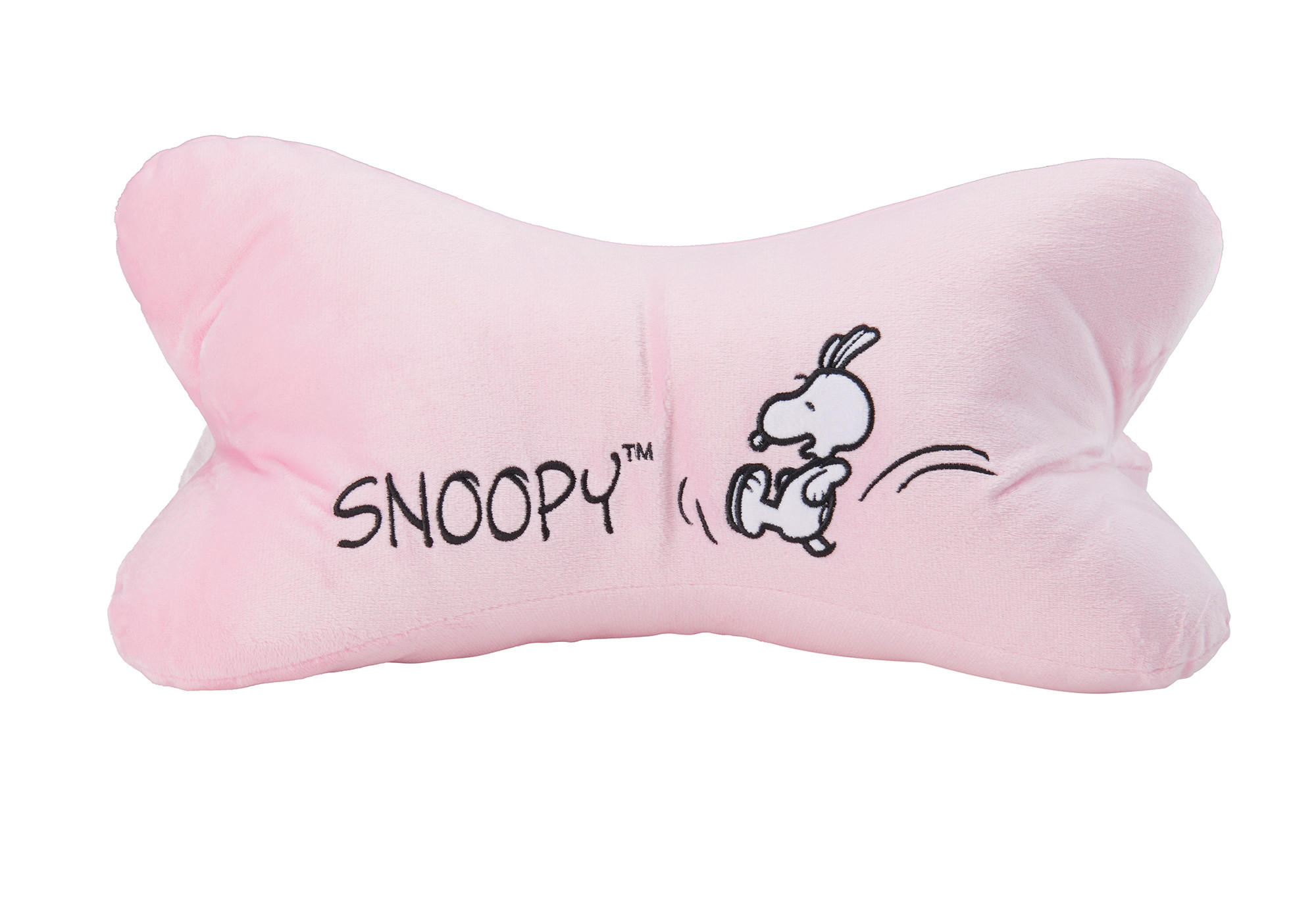 NACKENKISSEN Leseknochen The Peanuts Snoopa Rosa 40 x 20 cm - Rosa, Textil (20/40cm) - United Labels