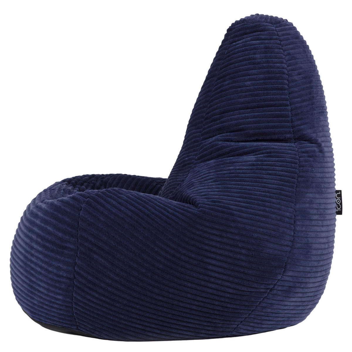 KINDERSITZSACK Sessel Dalton - Blau/Dunkelblau, Textil (69/59/65cm) - icon