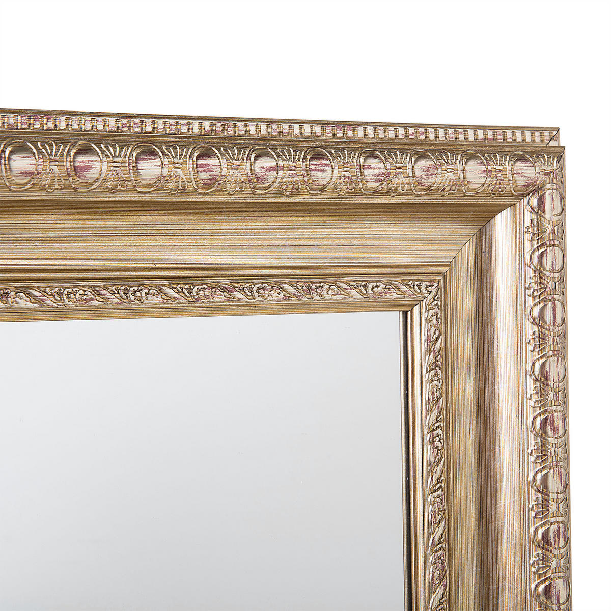 WANDSPIEGEL gold rechteckig 51/141 cm Aurillac - Goldfarben, Kunststoff (51/141/4cm) - Beliani