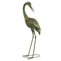 FIGURA CEDRIC, kov, zelená - zelená barva, kov (28/83.5/20cm) - Mondex
