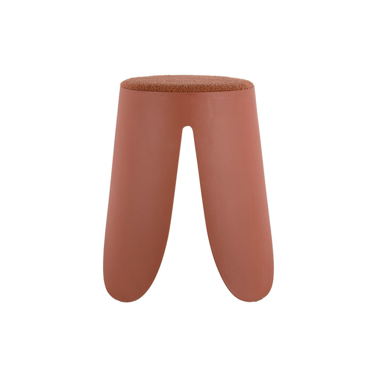 HOCKER Savor 44/44/46 cm - Orange, Kunststoff (44/46/44cm) - Leitmotiv