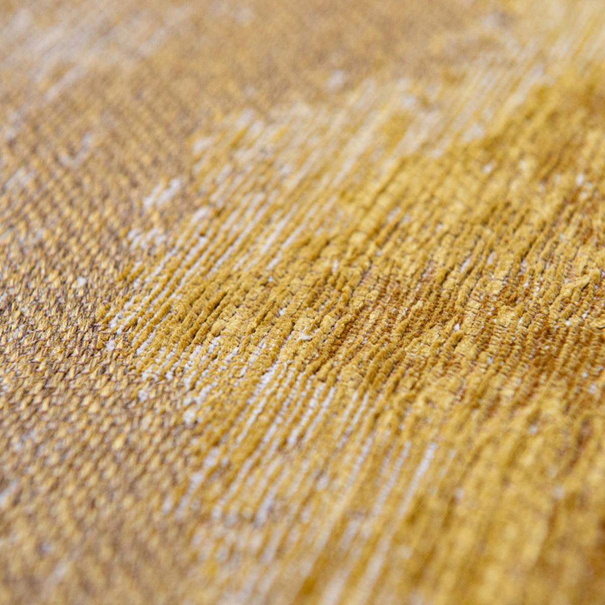 TEPPICH Sunset Meditation Lagoon 240/240 cm - Gelb, Kunststoff/Textil (240/240cm) - Louis De Poortere