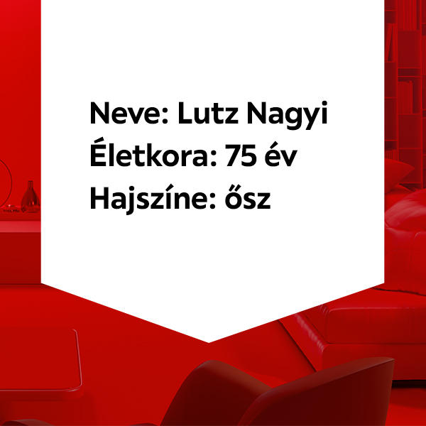 Lutz Nagyi fiktív személyes adatai