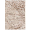 TEPPICH Beige Modern Abstrakt - Kurzflor Rechteckig Stilvoller - Creme - 80 x 150 cm - Beige, Textil (80/150cm) - Mazovia