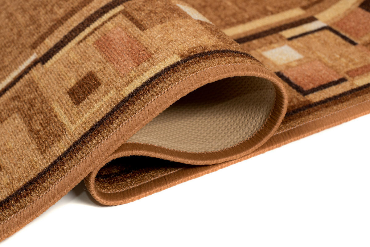 TEPPICHLÄUFER Anti-Rutsch Beige rutschfest Gummiunterlage 100/700 cm - Beige, Textil (100/700cm) - Tapiso
