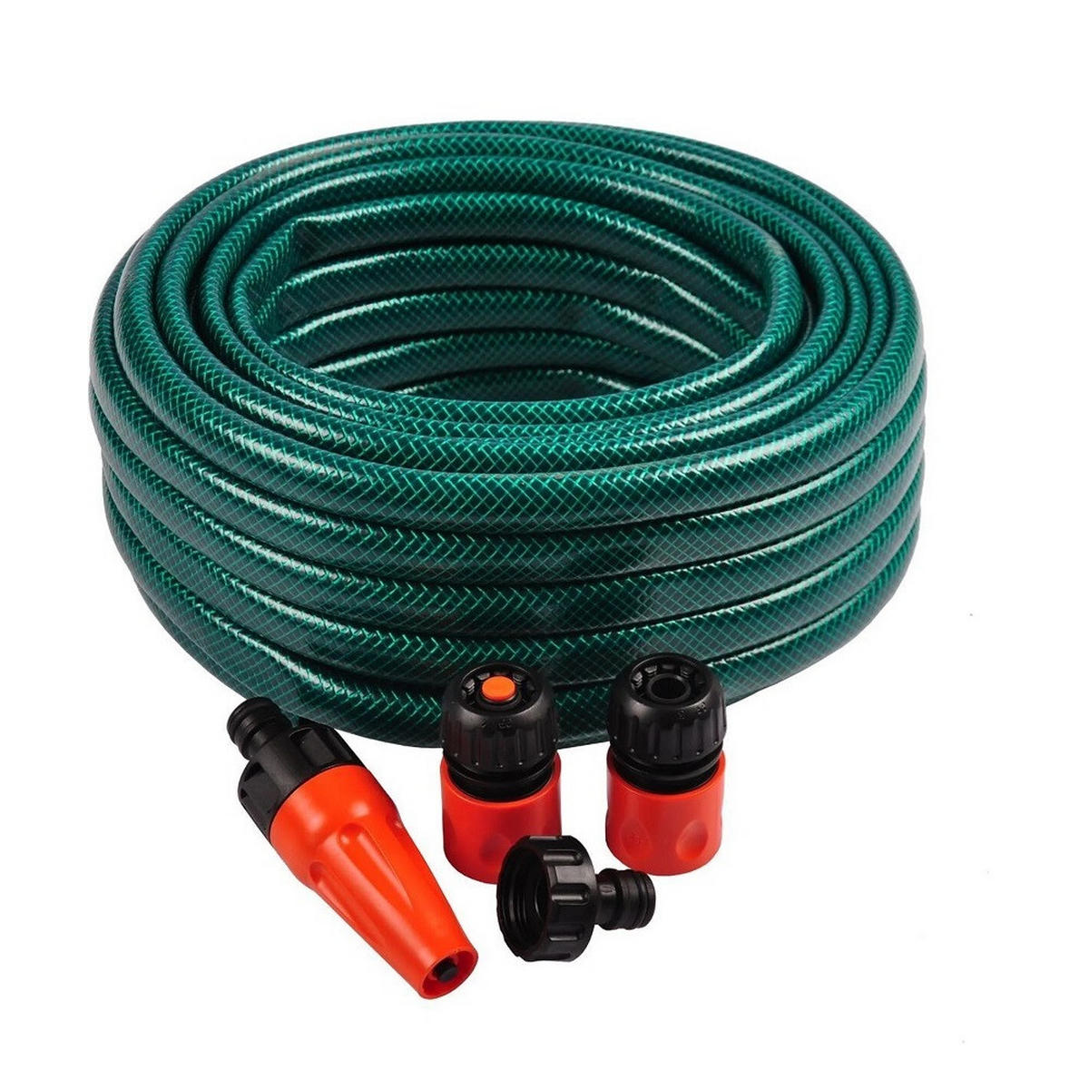 BEWÄSSERUNGSSATZ ECONOMIC 1/2" 20 m - Transparent, Kunststoff (2000cm) - Cellfast