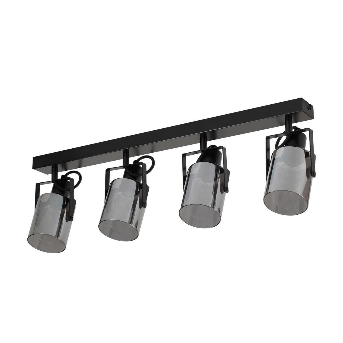 DECKENSTRAHLER Strahlwina 18/16/62 cm - Grau, Metall (62/18/16cm) - ZMH