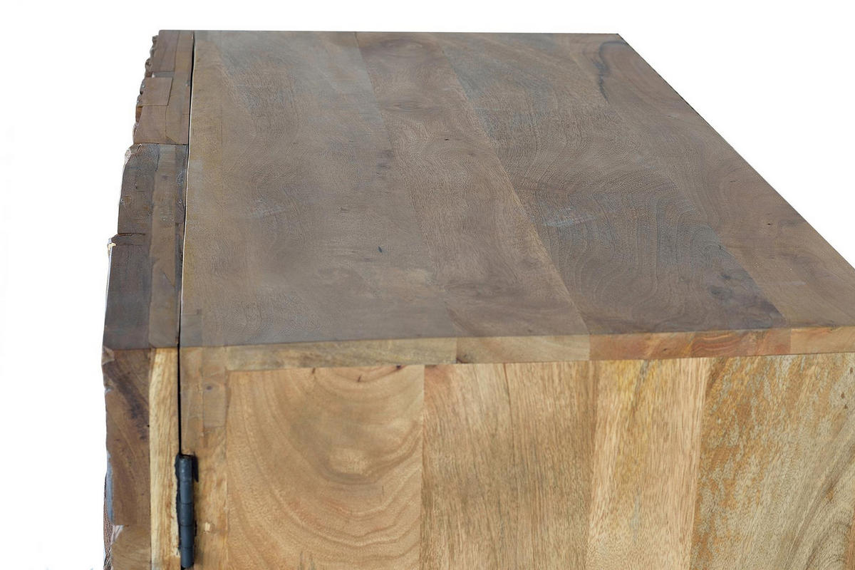 SIDEBOARD aus Mangoholz und recyceltem Holz - Braun, Holz (50/90/90cm) - Giner y Colomer