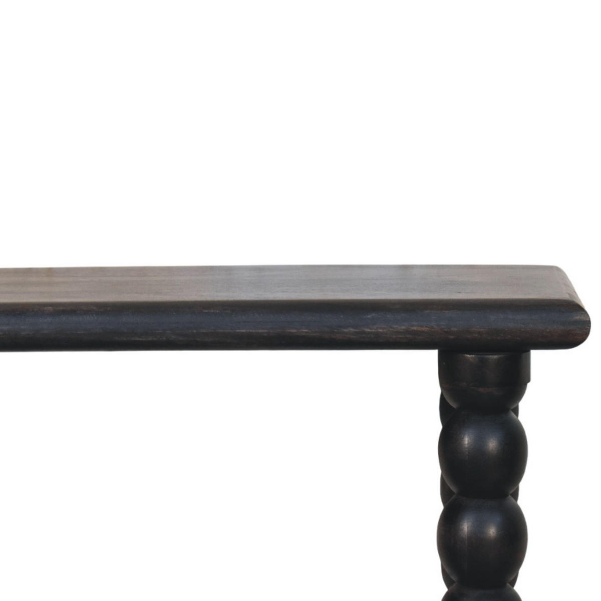 KONSOLENTISCH mit Carbon-Esche-Finish, Platz auf der Oberfläche, dunkelbraun - Dunkelbraun, Holz (35/120/82cm) - Artisan Furniture