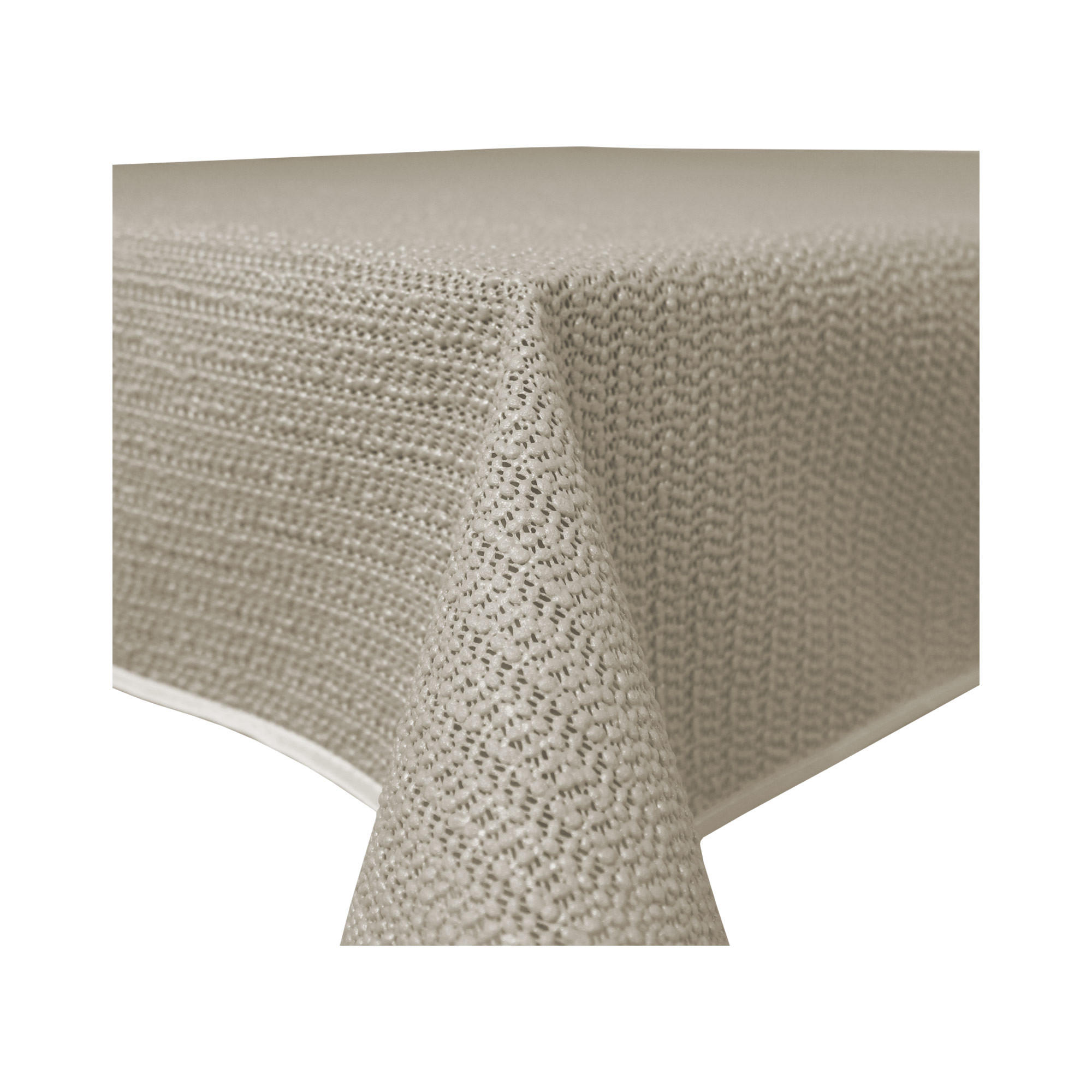 TISCHDECKE Outdoor rechteckig 110/140 cm Beige - Beige, Kunststoff (110/140cm) - TiborTex