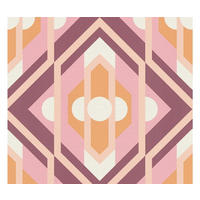 VLIESTAPETE Orange 53/850 cm - Pink, Textil (53/1cm) - KUNSTLOFT