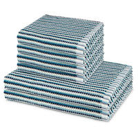 FROTTIERSET Bliss 6-teilig - Blau, Textil (50/100cm) - MÖVE