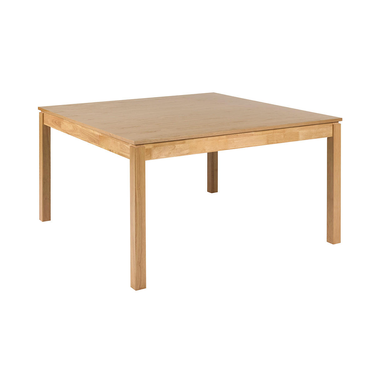 ESSTISCH aus hellem Holz L140 cm SYLVA - Eiche Bianco, Holz (140/140/75cm) - Miliboo